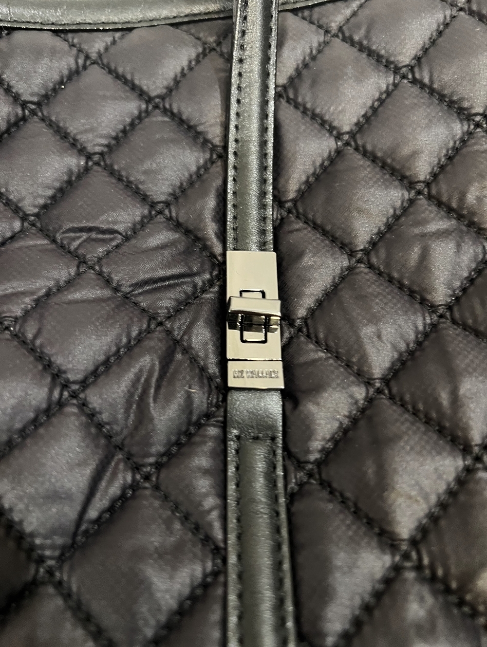 MZ Wallace Black Astor E/W Luxary Tote Bag Quilted Leather Shoulder Bag - Picture 12 of 14